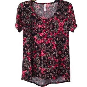 3/$15 Lularoe Abstract Floral Tee Shirt Size Small